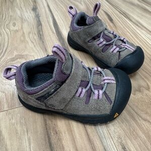 Keen Kids Hiking Shoes - Brown and Purple